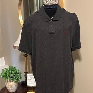 Polo by Ralph Lauren Black Polo Shirt with Classic Design